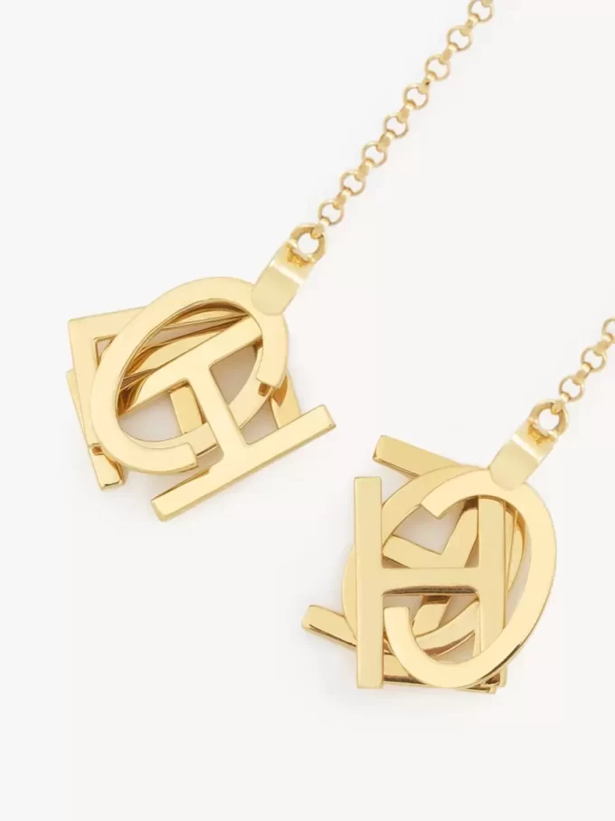 Les boucles d&rsquo;oreilles Chloé Letters