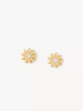 Les boucles d&rsquo;oreilles Chloé Mechanical Flowers