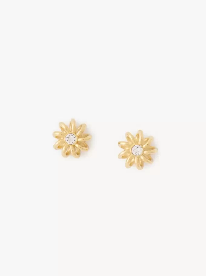 Les boucles d&rsquo;oreilles Chloé Mechanical Flowers