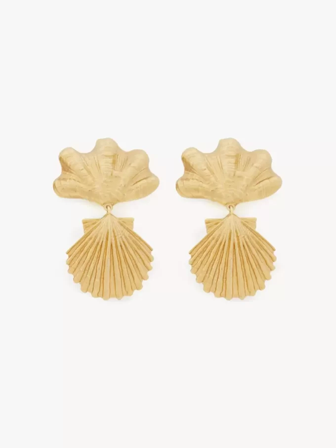 Les boucles d&rsquo;oreilles Coquillages de Chloé
