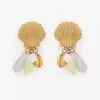 Les boucles d&rsquo;oreilles Coquillages de Chloé