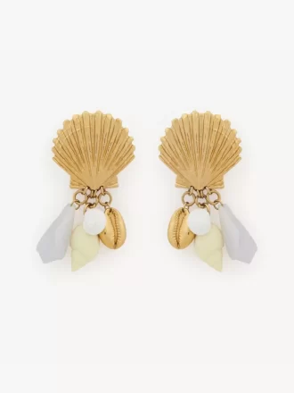 Les boucles d&rsquo;oreilles Coquillages de Chloé