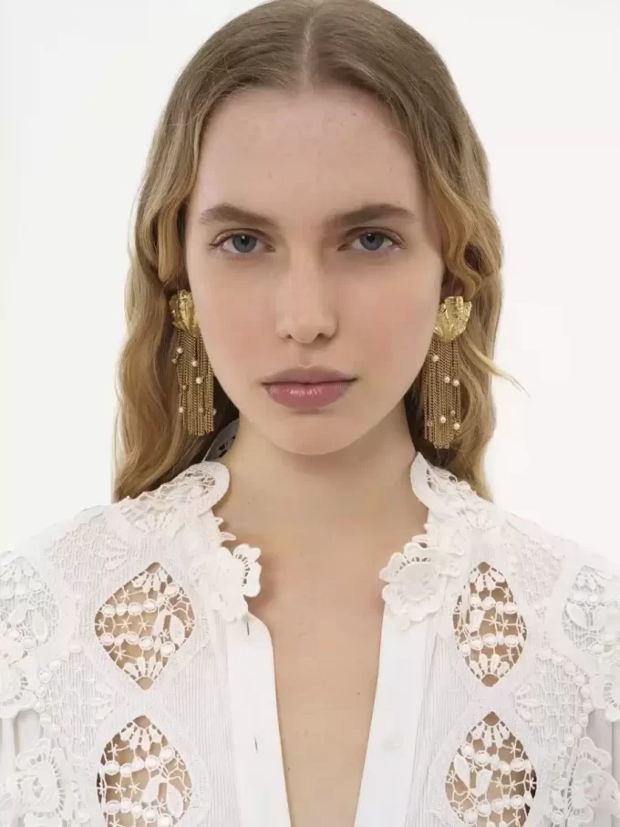 Les boucles d&rsquo;oreilles Coquillages de Chloé