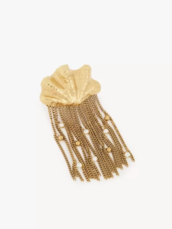Les boucles d&rsquo;oreilles Coquillages de Chloé
