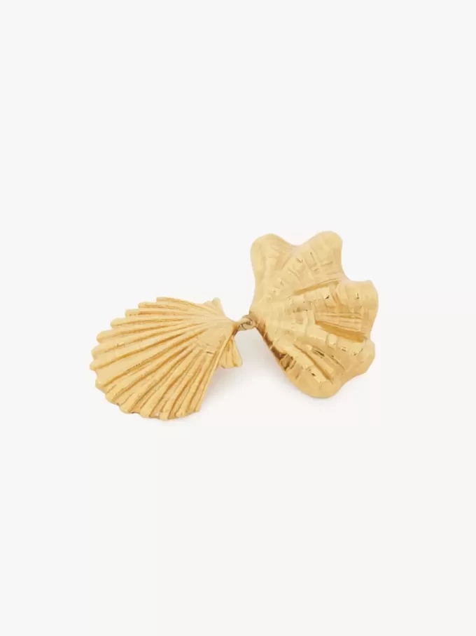 Les boucles d&rsquo;oreilles Coquillages de Chloé