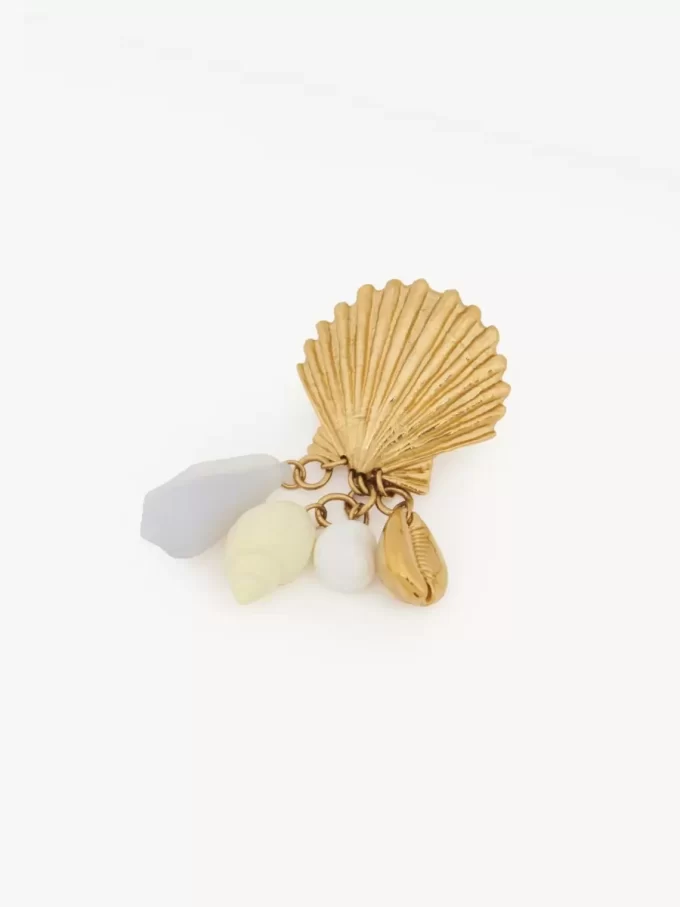 Les boucles d&rsquo;oreilles Coquillages de Chloé