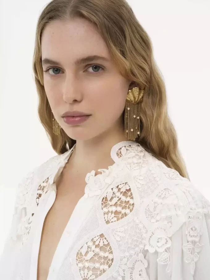 Les boucles d&rsquo;oreilles Coquillages de Chloé