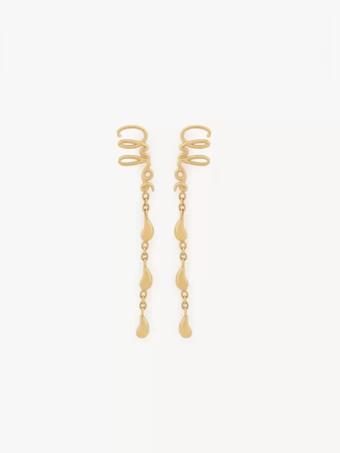Les boucles d&rsquo;oreilles pendantes iconiques de Chloé
