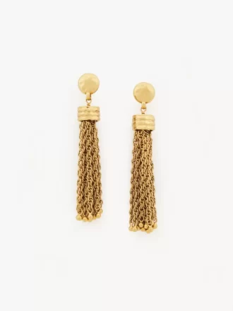 Les boucles d&rsquo;oreilles Pompons de Chloé
