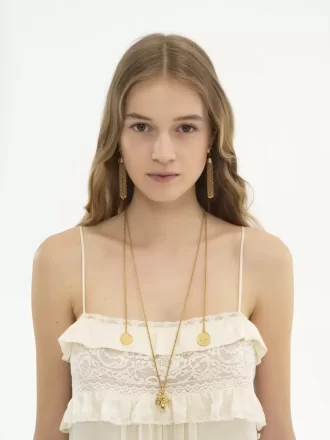 Les boucles d&rsquo;oreilles Pompons de Chloé