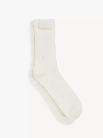 Les chaussettes Chloé Signature en maille de laine