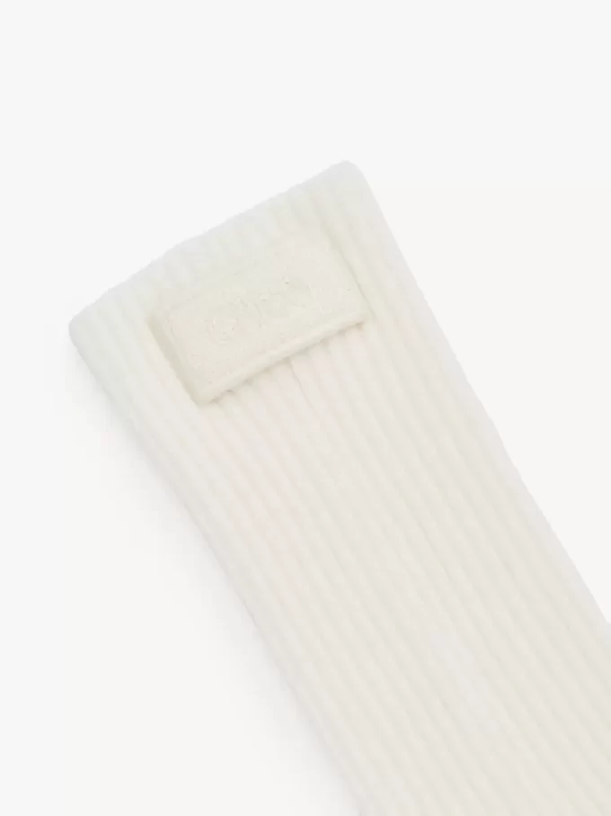 Les chaussettes Chloé Signature en maille de laine
