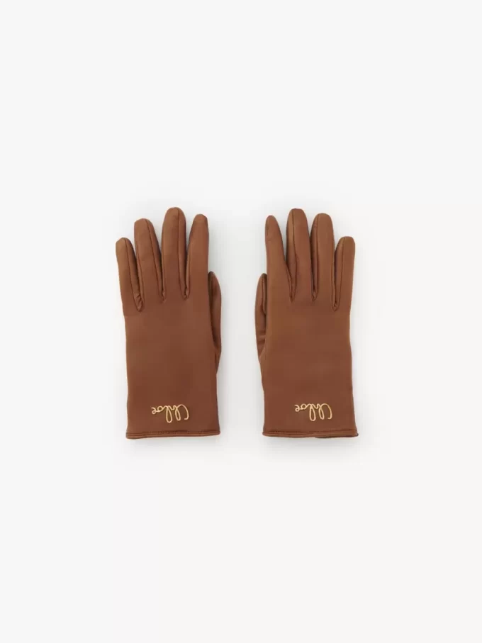 Les gants Chloé Iconic en cuir