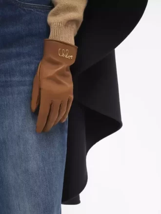 Les gants Chloé Iconic en cuir