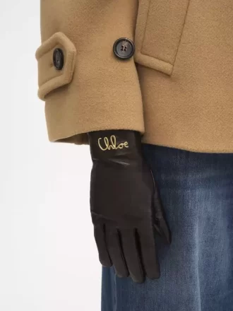 Les gants Chloé Iconic en cuir