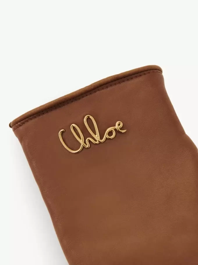Les gants Chloé Iconic en cuir