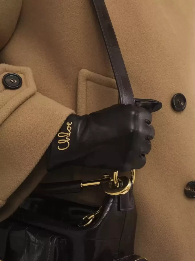 Les gants Chloé Iconic en cuir