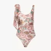 Maillot de bain une pièce à bretelles nouées