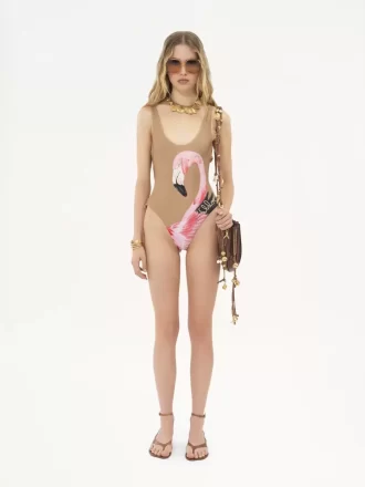 Maillot de bain une pièce découpé