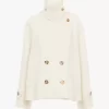 Manteau court oversize en laine Manteau court oversize en laine
