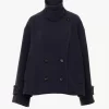 Manteau court oversize en laine Manteau court oversize en laine