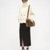 Manteau court oversize en laine Manteau court oversize en laine