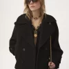 Manteau court oversize en laine Manteau court oversize en laine