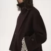 Manteau court oversize en laine Manteau court oversize en laine