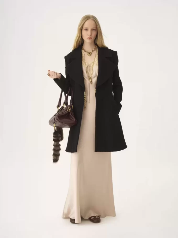 Manteau d’équitation en bouclette de laine Manteau d’équitation en bouclette de laine