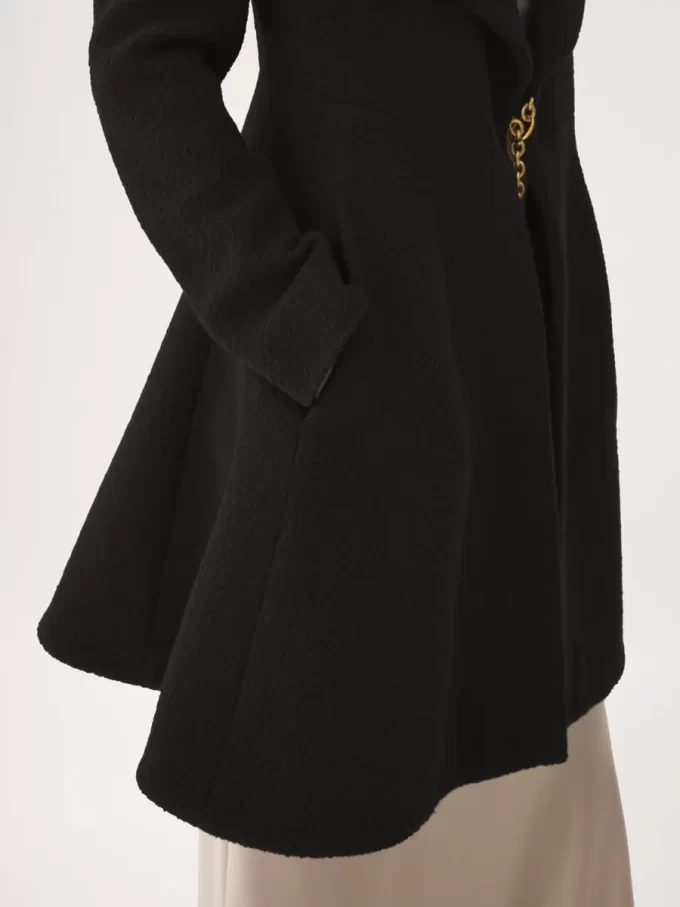 Manteau d’équitation en bouclette de laine Manteau d’équitation en bouclette de laine