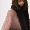 Manteau hybride long en satin technique Manteau hybride long en satin technique