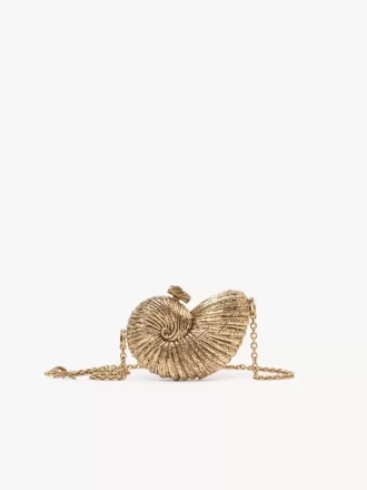 Minaudière coquillage Sea Treasures en métal