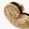 Minaudière coquillage Sea Treasures en métal