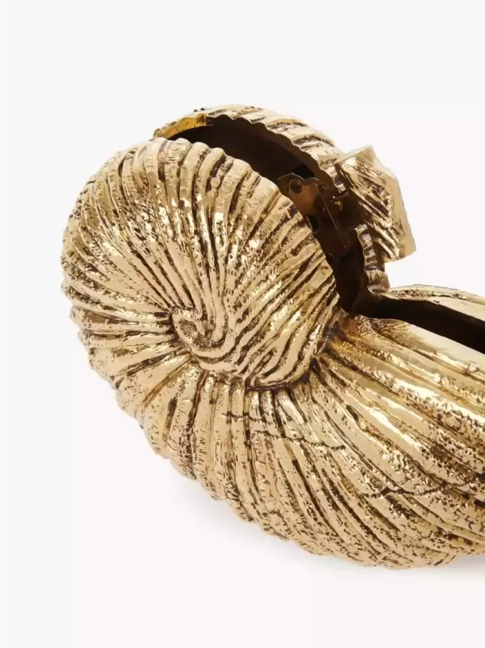 Minaudière coquillage Sea Treasures en métal