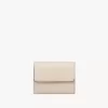 Mini Chloé Iconic à trois volets en cuir brillant