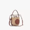 Mini panier Médaille Cheval en fibres naturelles