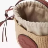 Mini panier Médaille Cheval en fibres naturelles