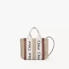 Mini sac cabas Woody en lin