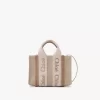 Mini sac cabas Woody en lin