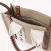 Mini sac cabas Woody en lin