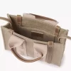 Mini sac cabas Woody en lin