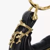 Mini sac Hobo Bracelet en cuir grainé Mini sac Hobo Bracelet en cuir grainé