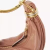 Mini sac Hobo Bracelet en cuir grainé