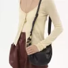 Mini sac Hobo Bracelet en cuir grainé Mini sac Hobo Bracelet en cuir grainé