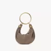 Mini sac hobo bracelet en cuir suédé Mini sac hobo bracelet en cuir suédé
