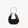 Mini sac hobo bracelet en cuir suédé Mini sac hobo bracelet en cuir suédé