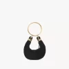 Mini sac hobo bracelet en cuir suédé Mini sac hobo bracelet en cuir suédé