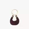 Mini sac hobo bracelet en cuir suédé Mini sac hobo bracelet en cuir suédé