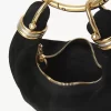 Mini sac hobo bracelet en cuir suédé Mini sac hobo bracelet en cuir suédé