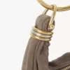 Mini sac hobo bracelet en cuir suédé Mini sac hobo bracelet en cuir suédé
